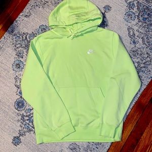 Men’s Nike lime green hoodie
